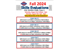 2024 Skills Evaluations